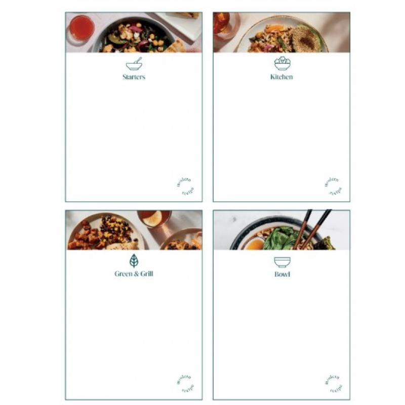 HOJA MENÚ DIN A4 , 4/0T, COLOR, 1 CARA, estucado 135 grs