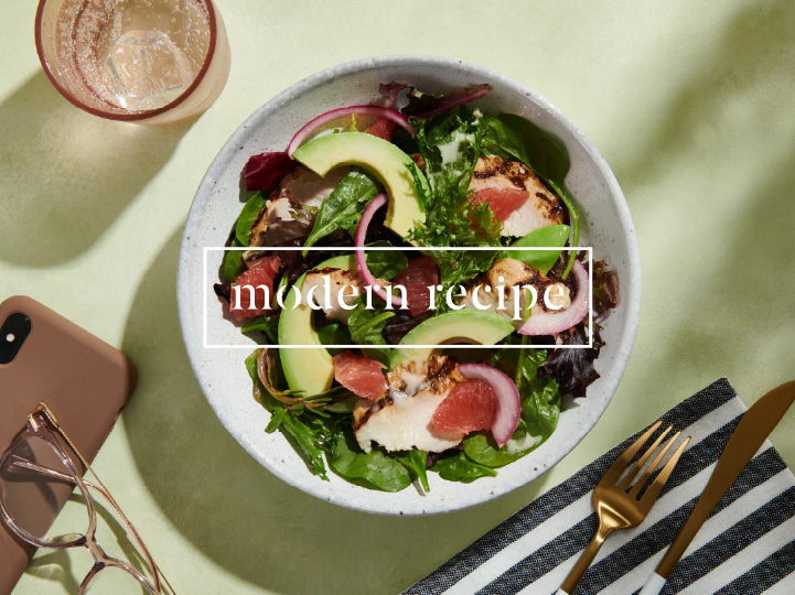 MATERIALES * modern recipe *